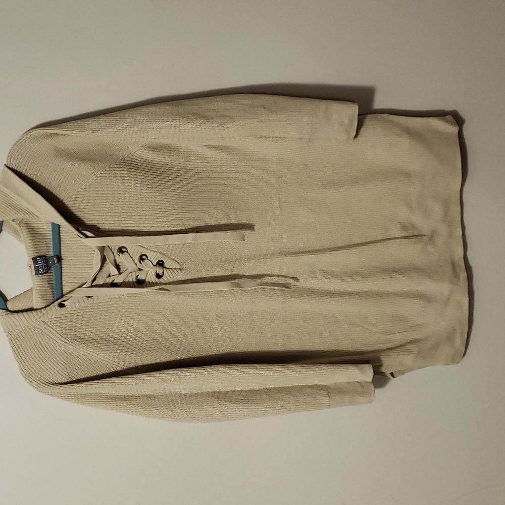 Soho NY&Co. Hooded Long Sweater